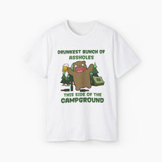 Funny friends camping Unisex Ultra Cotton Tee - Camping Tee