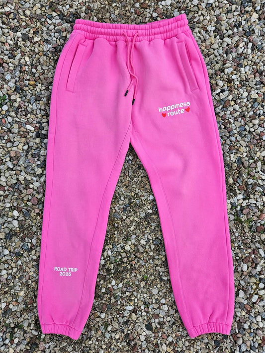 Happiness Route Unisex Fleece Joggers