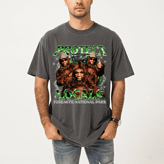 Bigfoot Yosemite National Park T-shirt