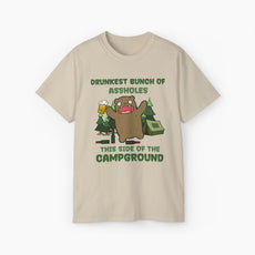 Funny friends camping Unisex Ultra Cotton Tee - Camping Tee