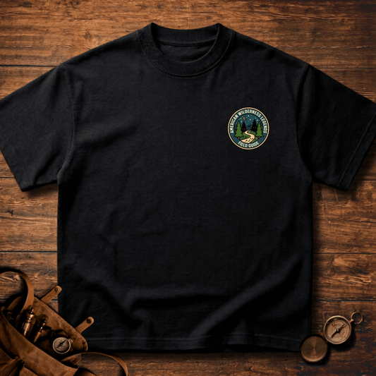 Premium Heavyweight Field Guide Tee - American Wilderness Legends