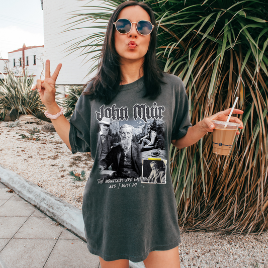 John Muir Mountains are Calling T-Shirt