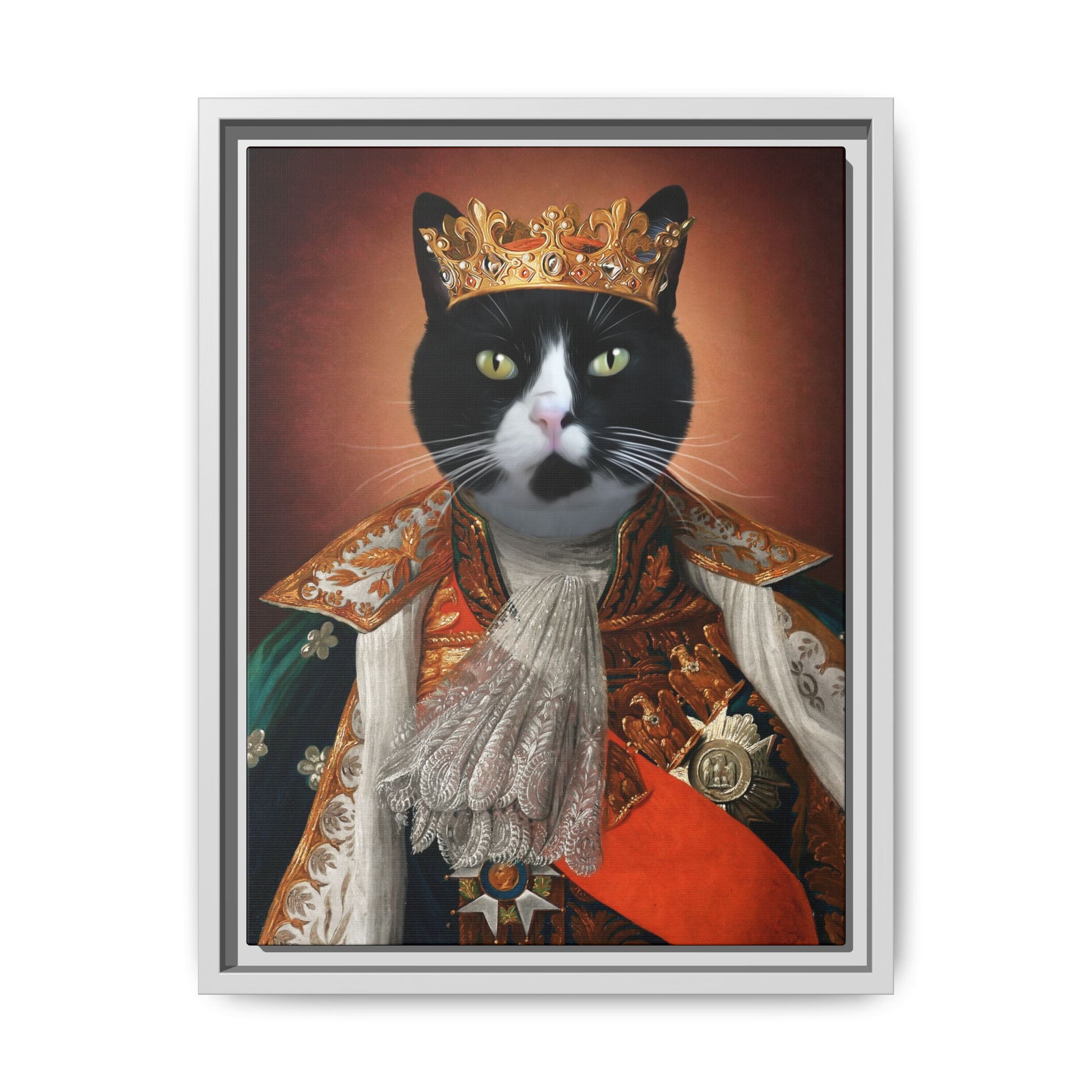 Royal Pet Matte Canvas, Framed