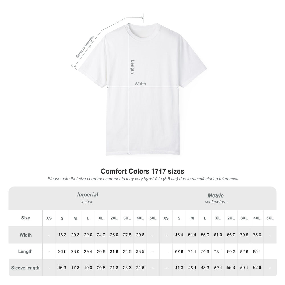 Garment-dyed cotton T-shirt – additional product image