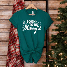 Soon To Be Merry’d Matching Holiday Shirts (Set of 2)