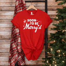 Soon To Be Merry’d Matching Holiday Shirts (Set of 2)