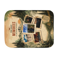 Memory Collage Sherpa Blanket — "The Best Memories" Personalized Cozy Throw