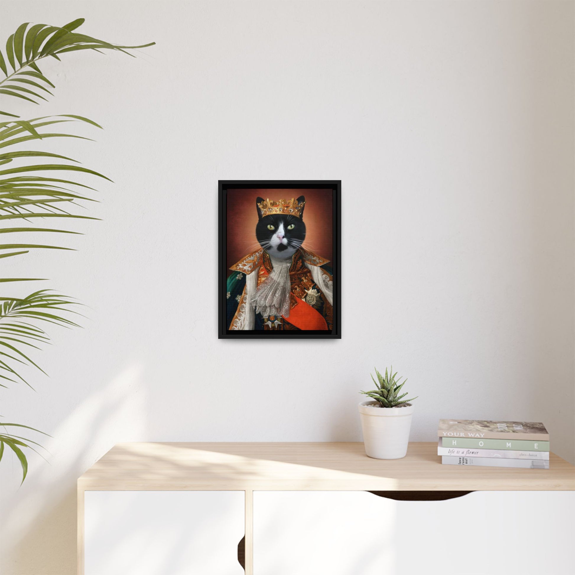 Royal Pet Matte Canvas, Framed