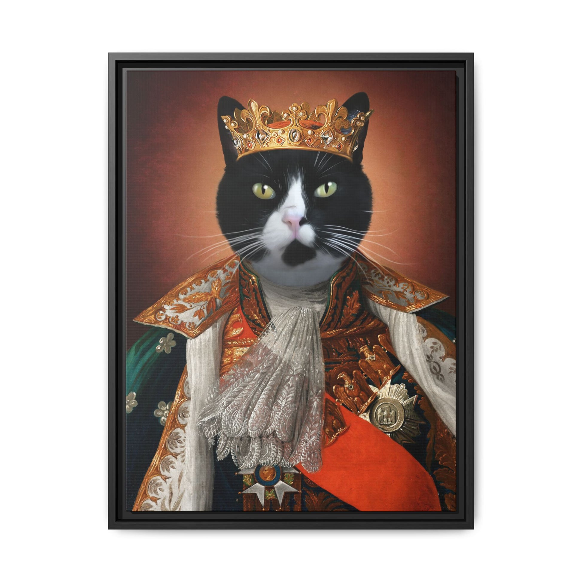 Royal Pet Matte Canvas, Framed