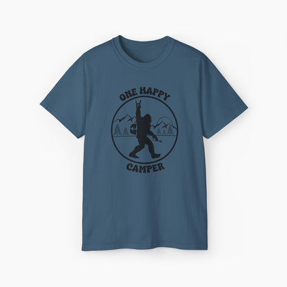 Blue camping Unisex Ultra Cotton Tee - Camping Tee