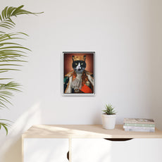 Royal Pet Matte Canvas, Framed