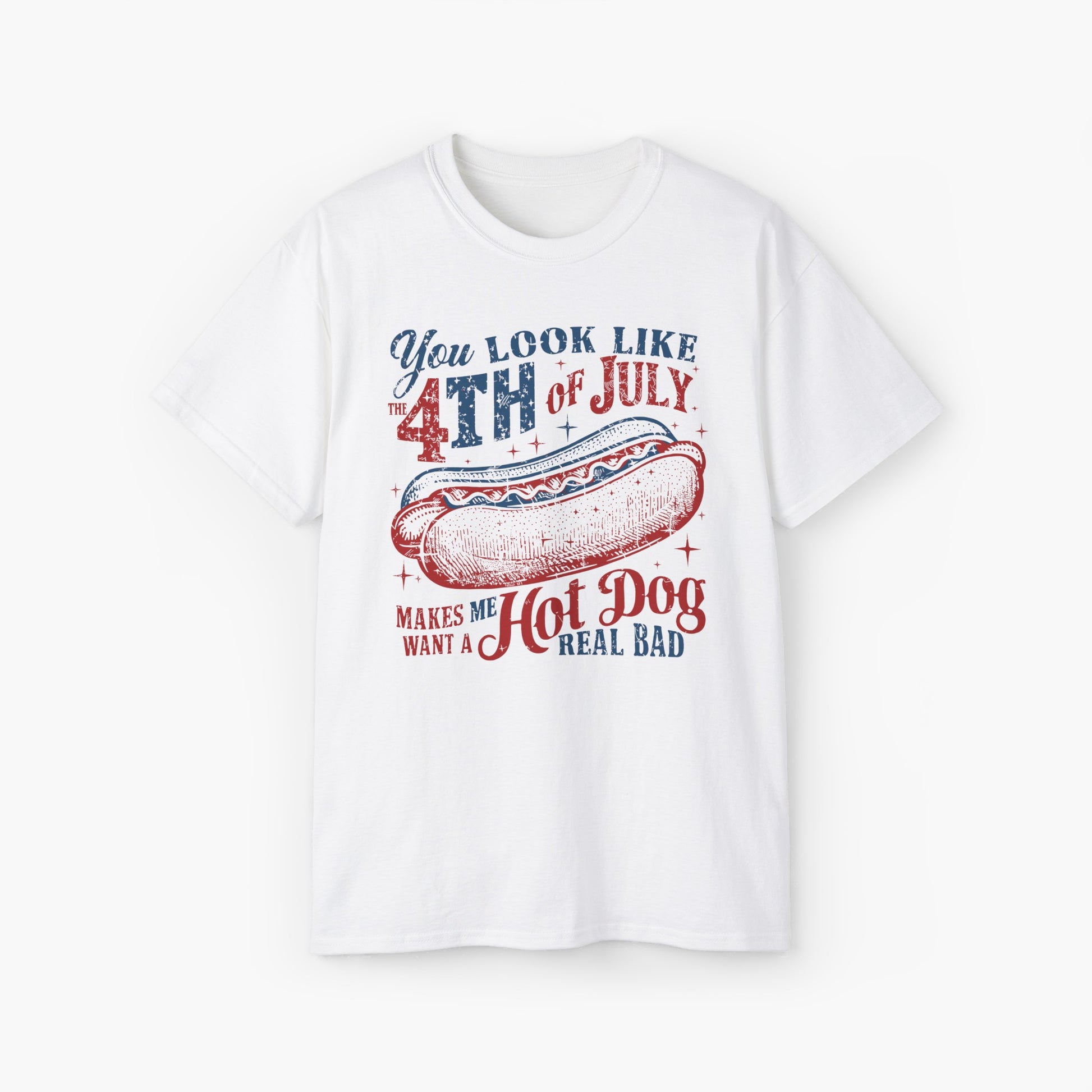 "You Look Like the 4th of July" Unisex Tee - Patriotic and Fun Independence Day Tee