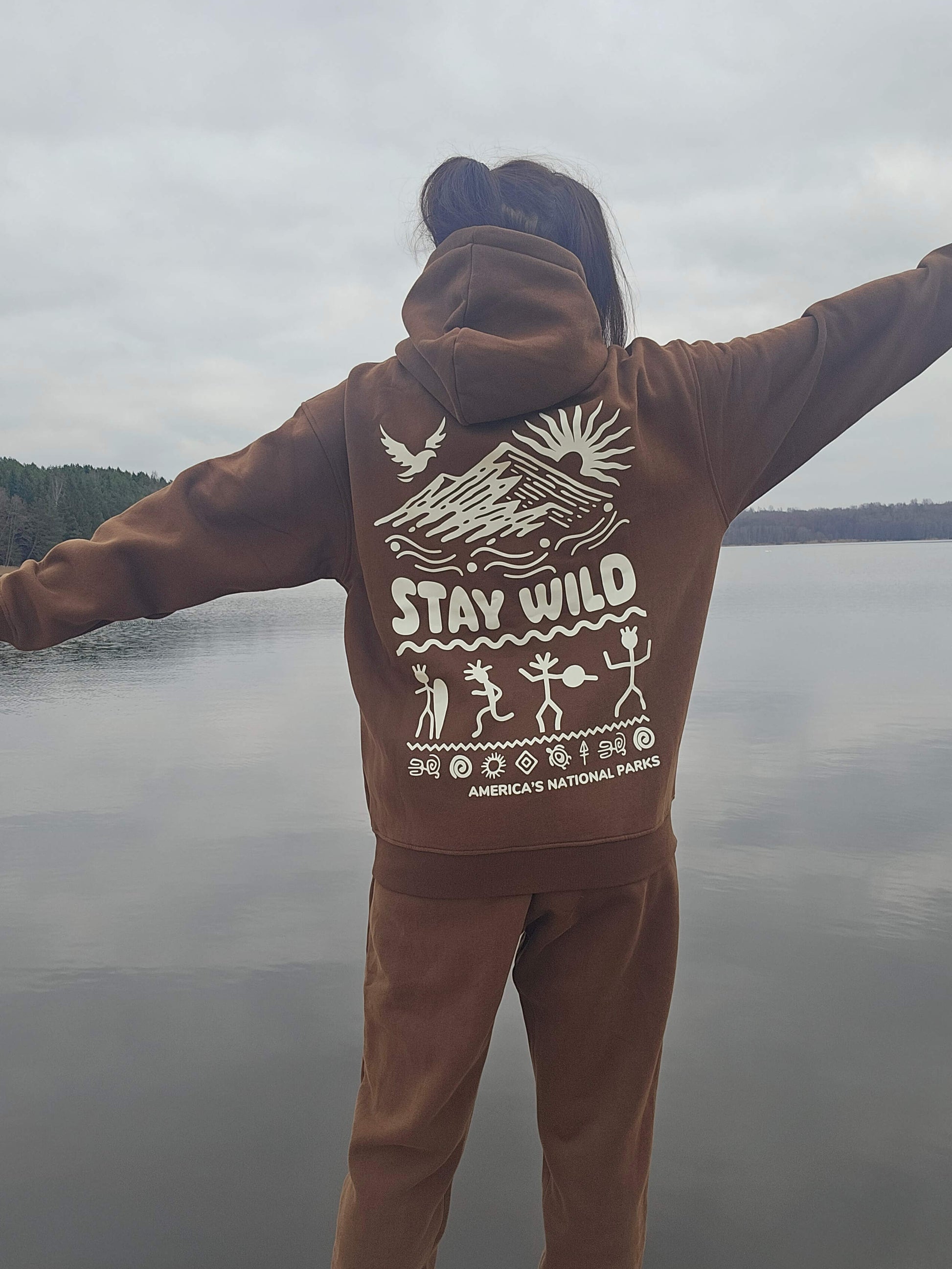 National Parks Petroglyph Unisex Hoodie