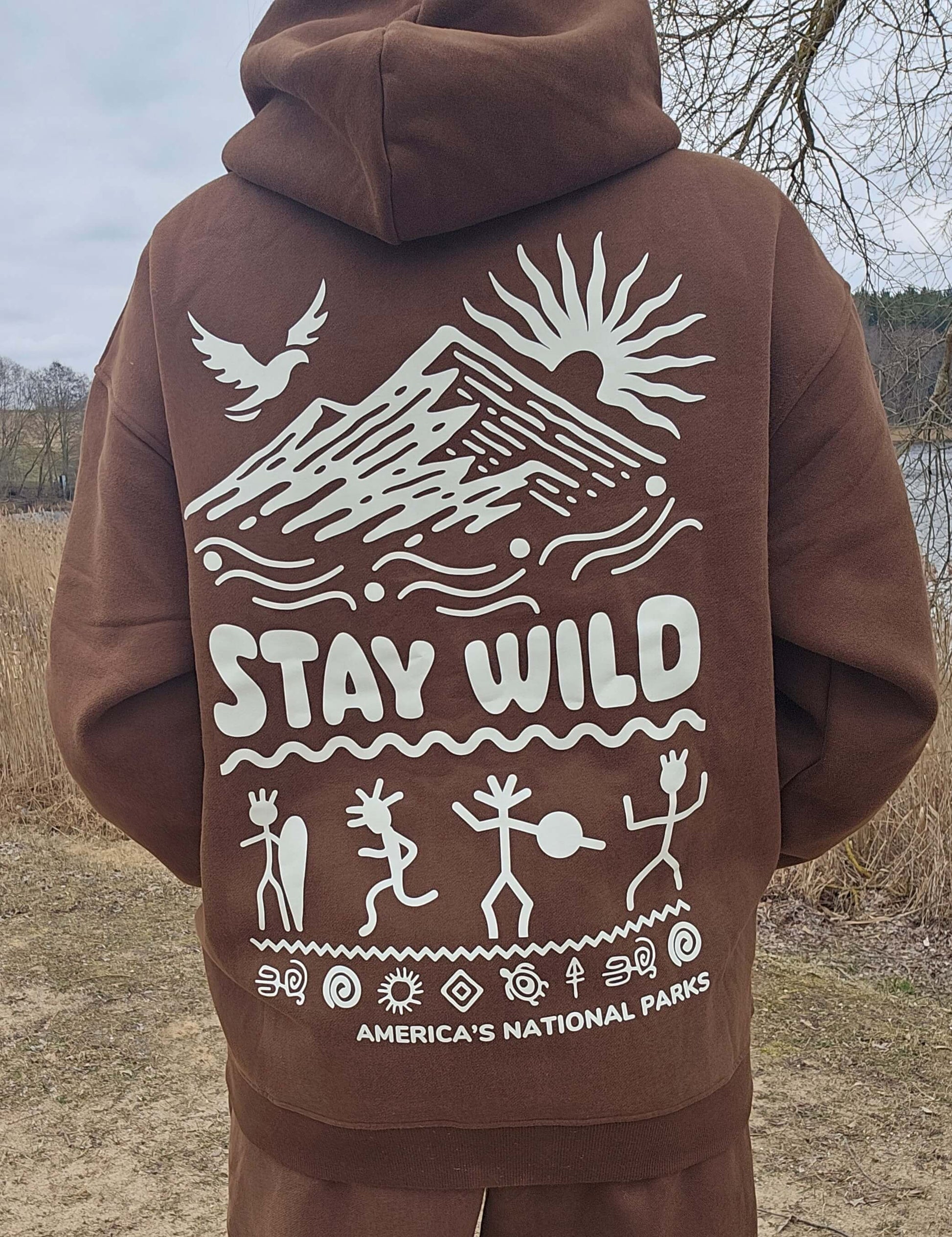 National Parks Petroglyph Unisex Hoodie