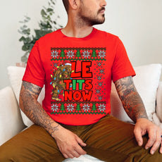 Ugly Christmas T-Shirt Bigfoot