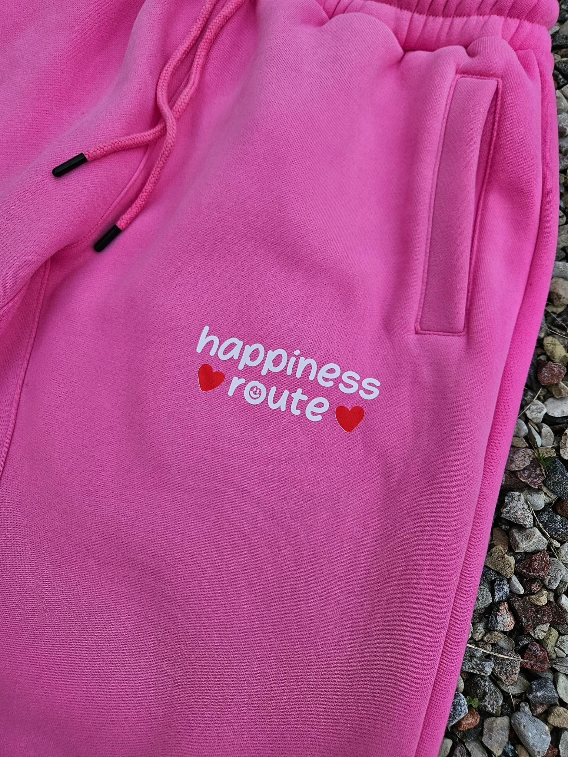 Happiness Route Unisex Fleece Joggers