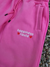 Happiness Route Unisex Fleece Joggers