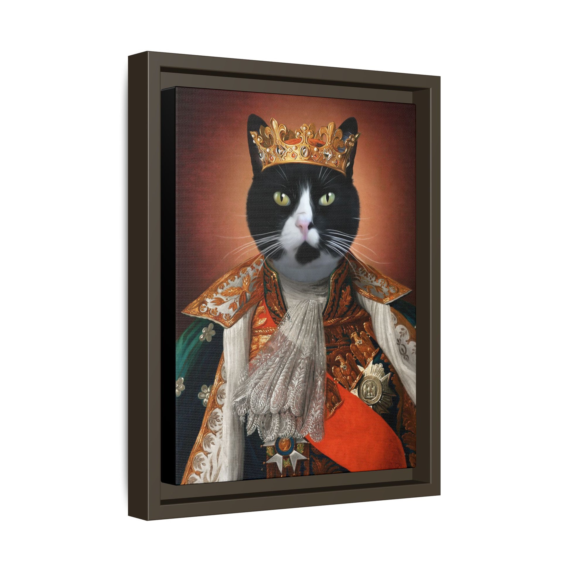 Royal Pet Matte Canvas, Framed