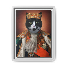 Royal Pet Matte Canvas, Framed