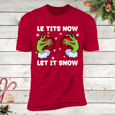 Le TITS Now Fun Holiday T-Shirt