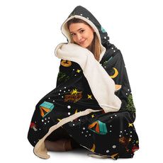 Camping Hooded Blanket