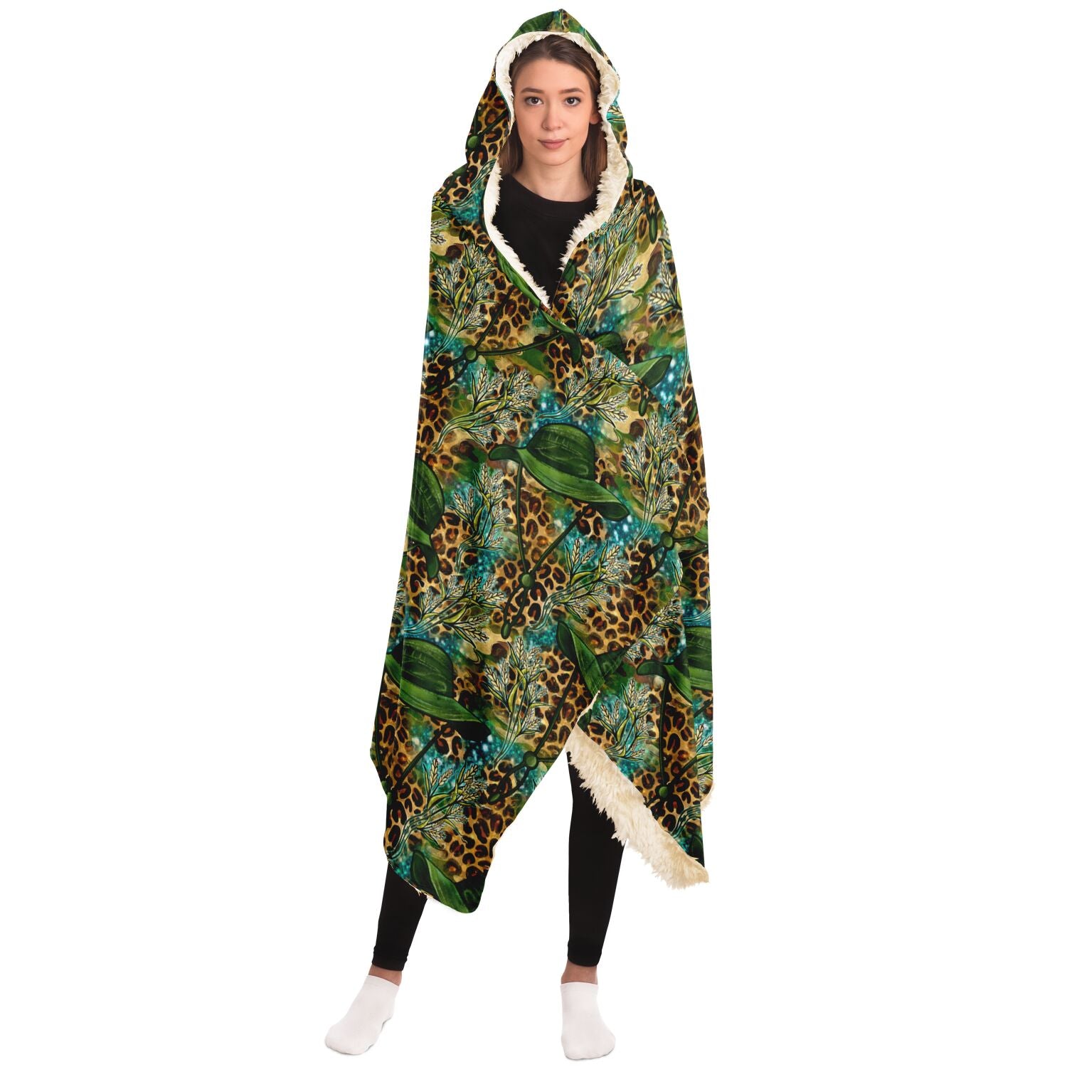 Fishing Hooded Blanket