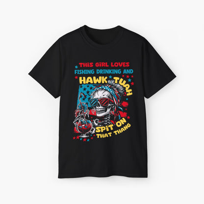 "Hawk Tuah Spit on That Thang" Unisex Tee