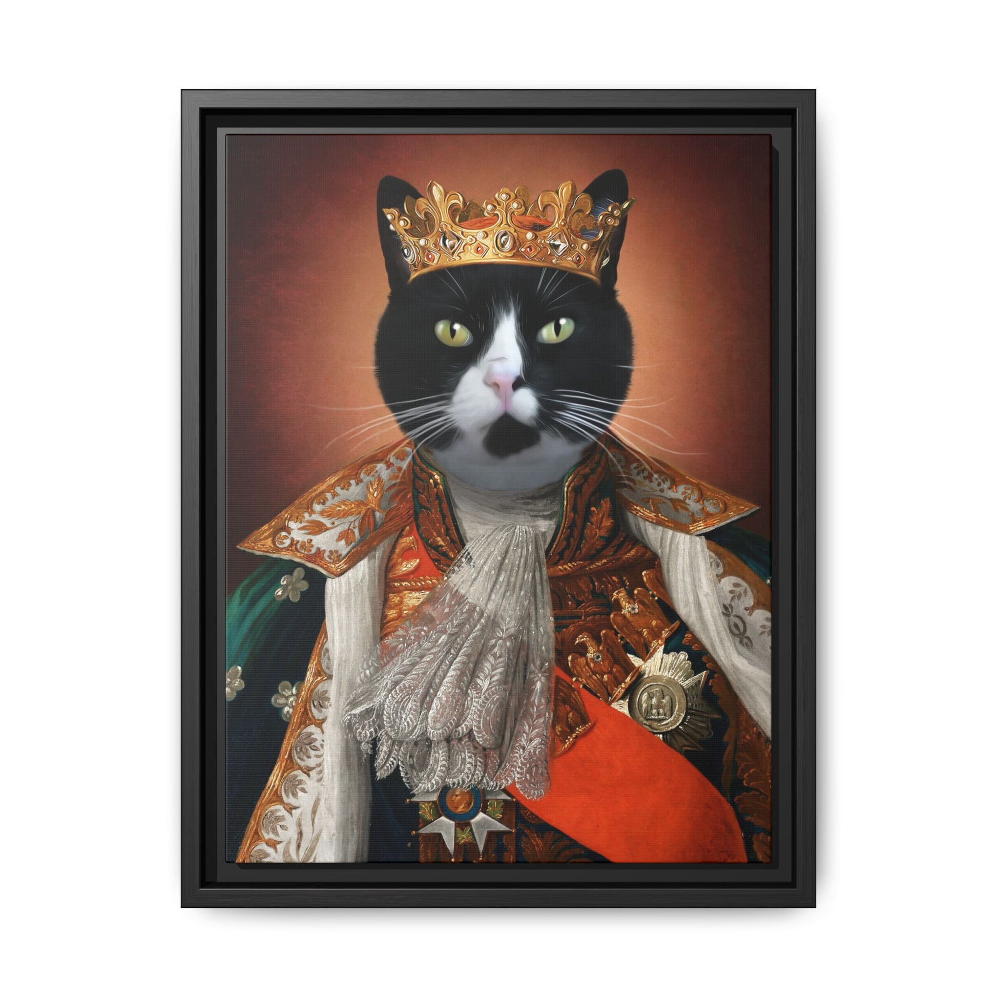 Royal Pet Matte Canvas, Framed