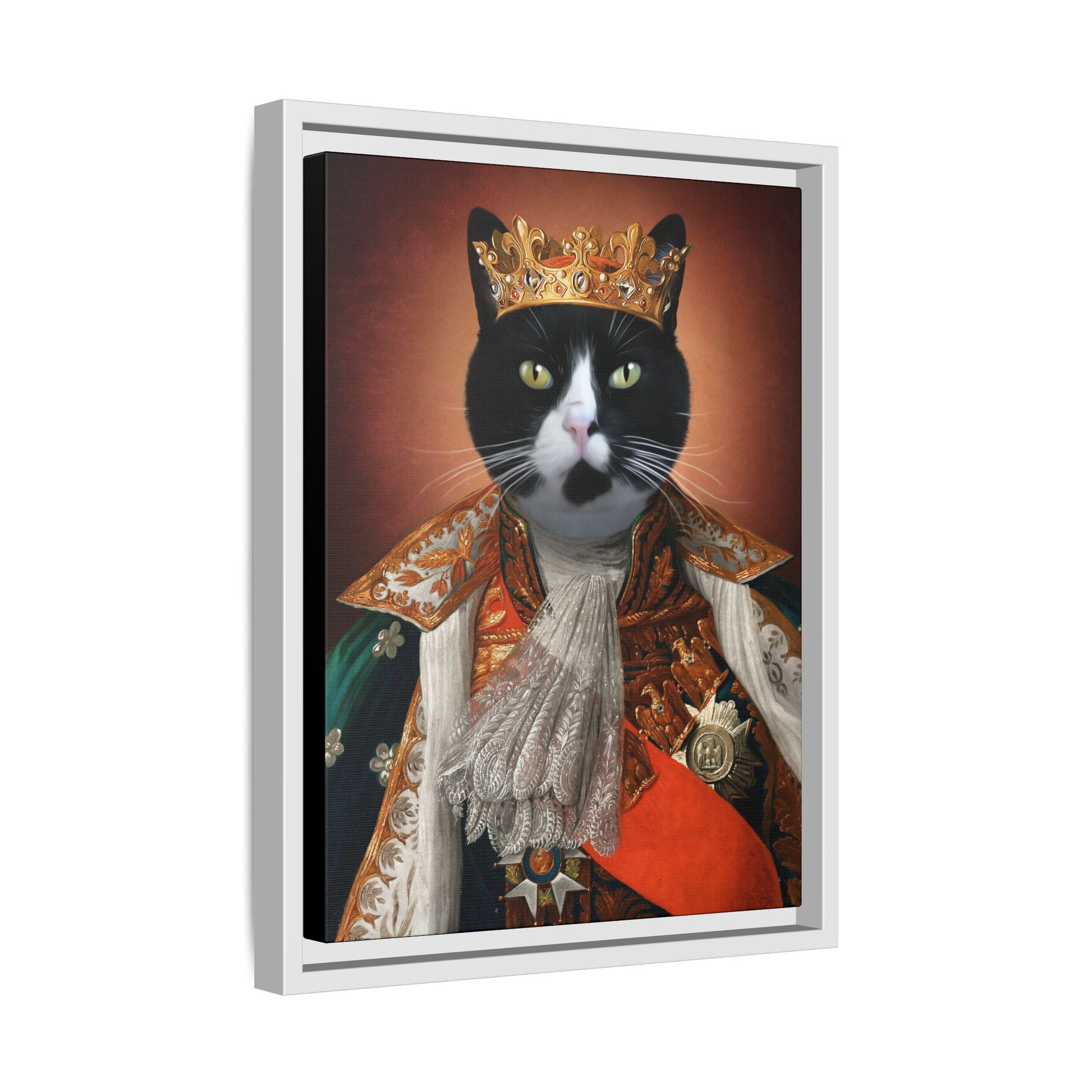 Royal Pet Matte Canvas, Framed