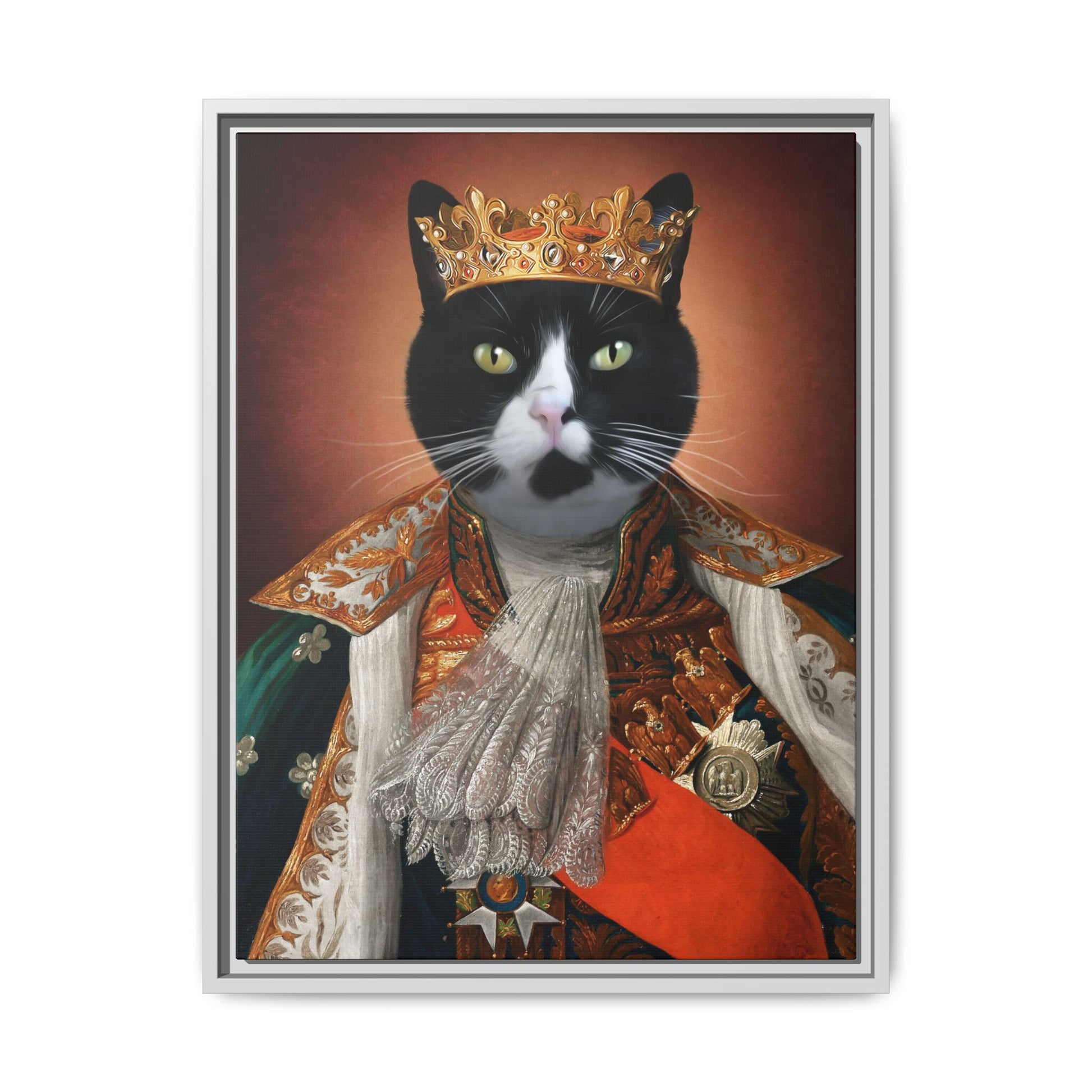 Royal Pet Matte Canvas, Framed