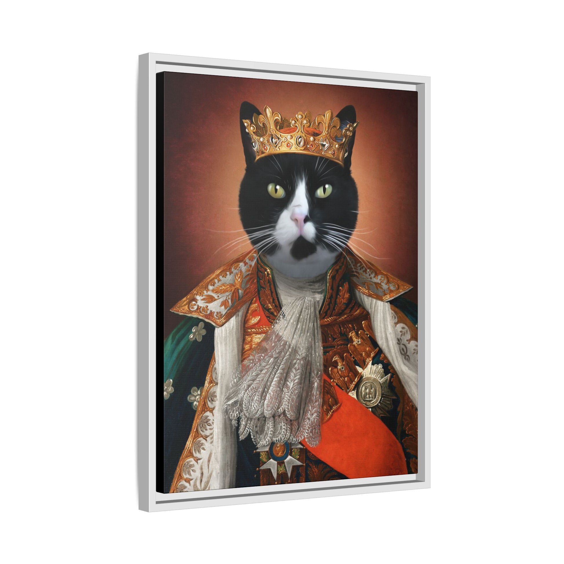 Royal Pet Matte Canvas, Framed