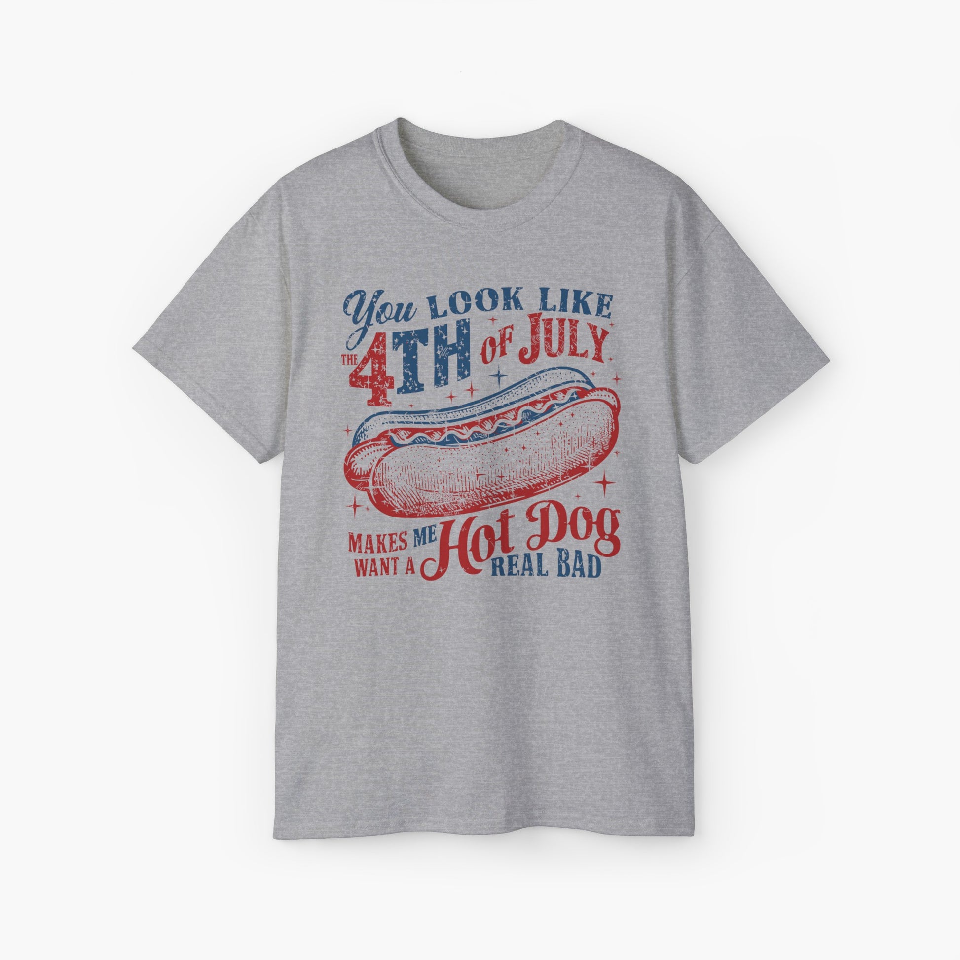 "You Look Like the 4th of July" Unisex Tee - Patriotic and Fun Independence Day Tee