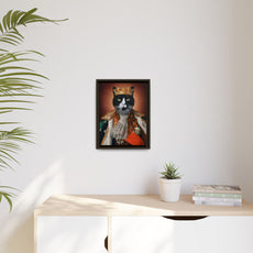 Royal Pet Matte Canvas, Framed