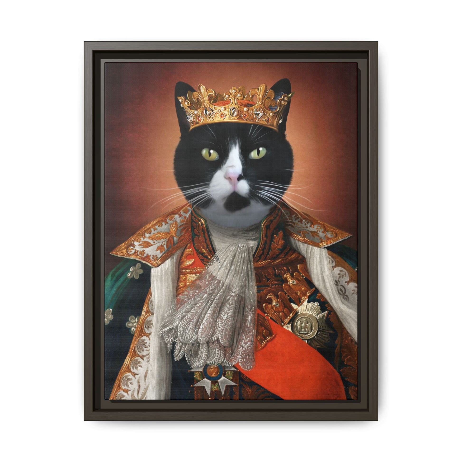 Royal Pet Matte Canvas, Framed