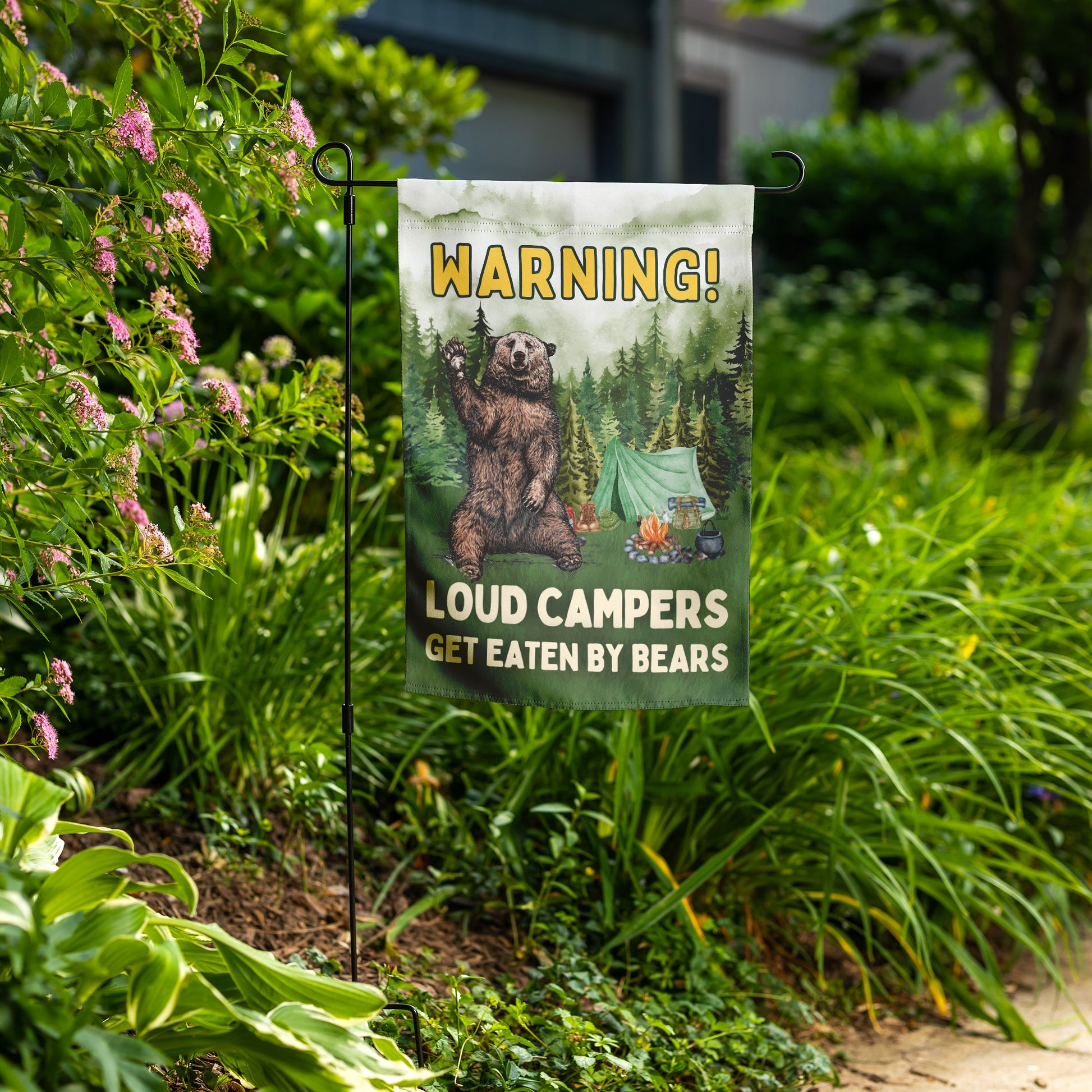 Loud Campers Warning Banner