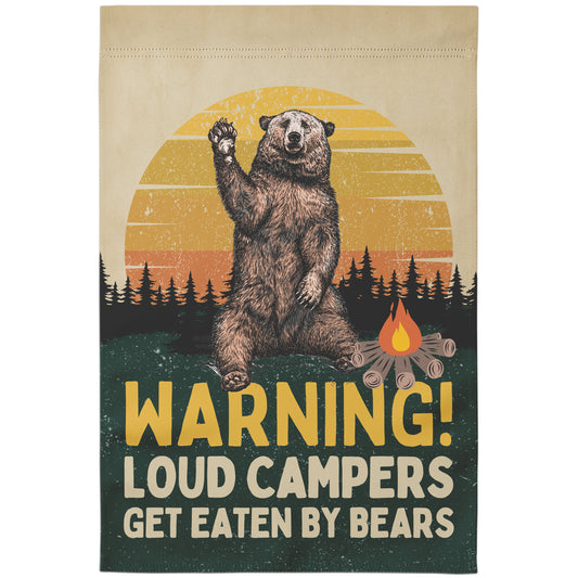 Loud Campers Warning Banner