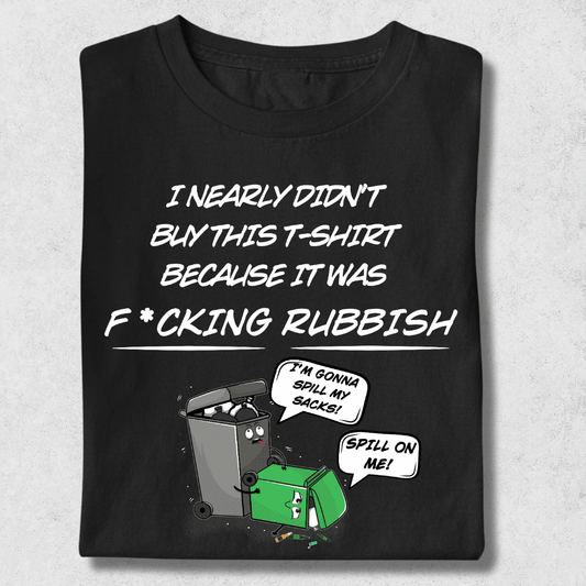 The Cheeky Trash Pun Unisex Tee