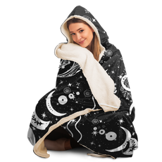 Mystical Camping Hooded Blanket