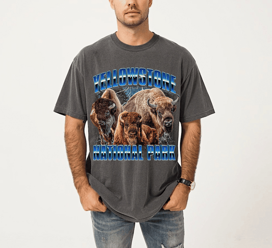 Yellowstone National Park Bisons T-shirt