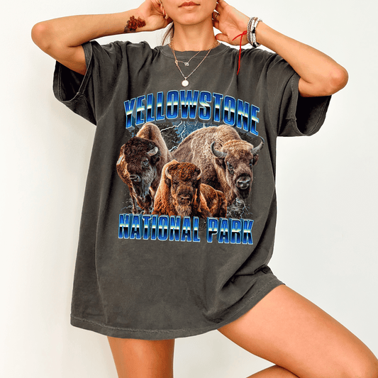 Yellowstone National Park Bisons T-shirt