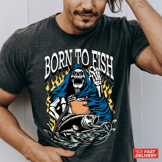 Fishing Enthusiasts Garment-Dyed Unisex T-shirt