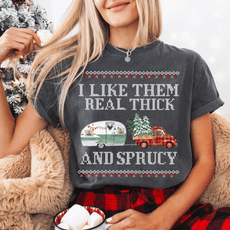 Camping Christmas T-shirt