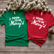 Soon To Be Merry’d Matching Holiday Shirts (Set of 2)
