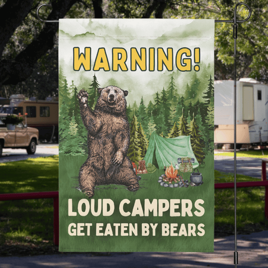 Loud Campers Warning Banner